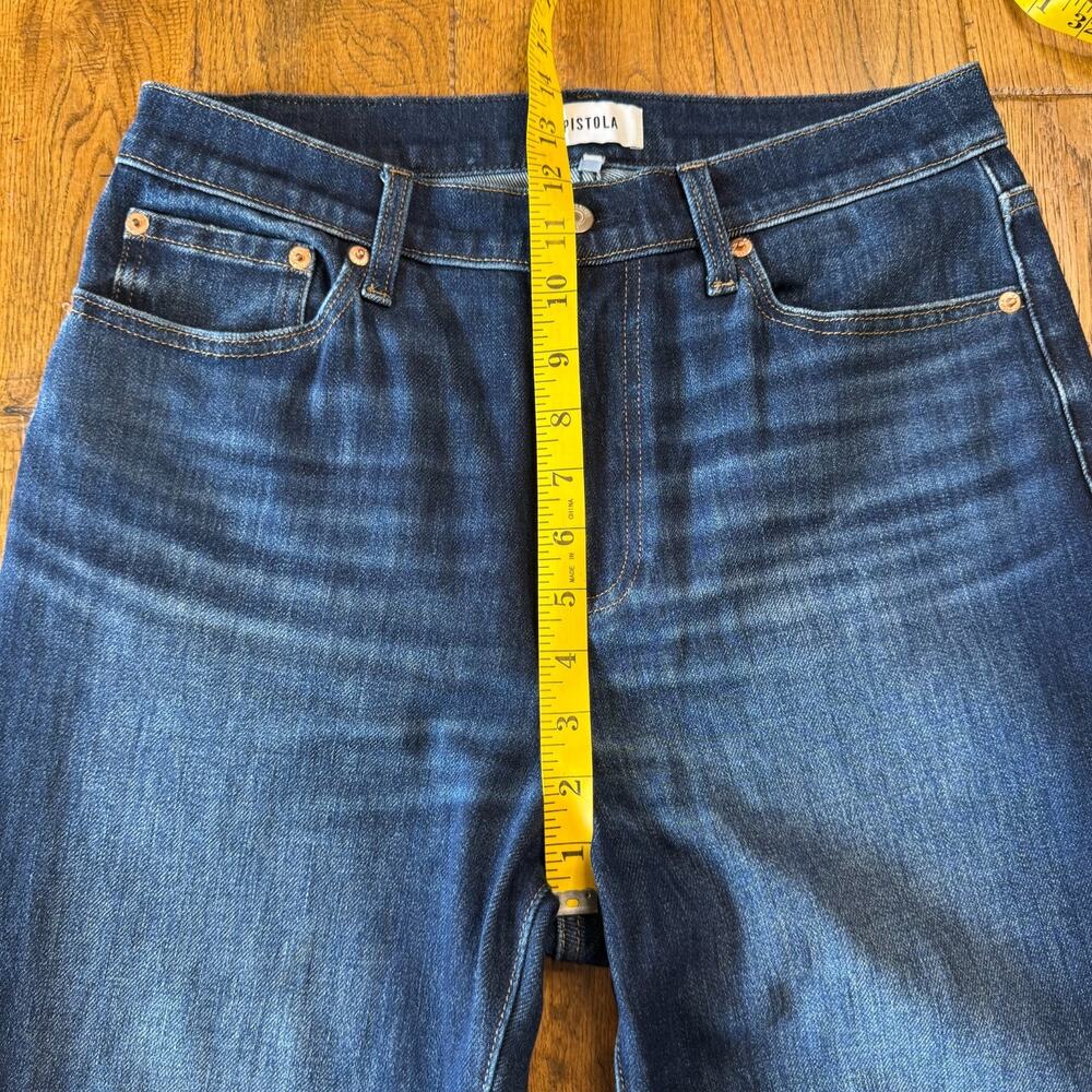 Pistola High Rise Bootcut Jeans Dark Wash Women's Sz 29 P00016088QN GRNWH - Picture 4 of 7